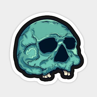 Vintage Skull Head Magnet