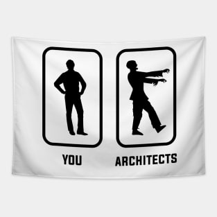 A Normal You Versus an Architect Zombie Tapestry