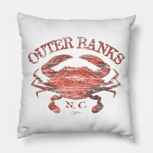 Outer Banks, NC, Atlantic Blue Crab Pillow