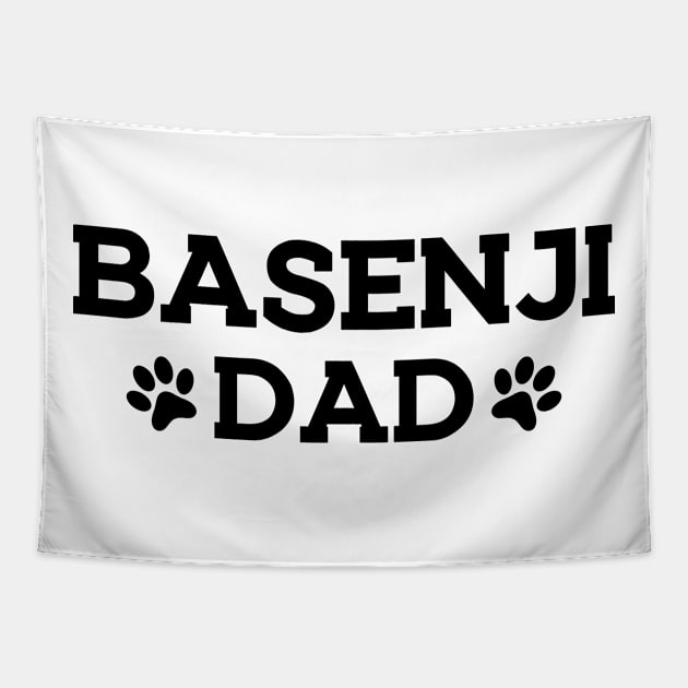 Basenji Dad Tapestry by KC Happy Shop