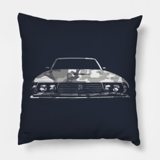 Leyland P76 1970s Australian classic car urban camo Pillow