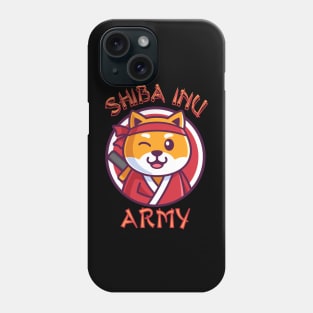 Shiba Inu Army Phone Case