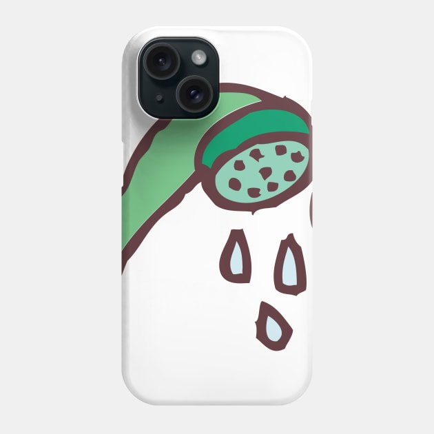 Shower Head Funny Nursery Cartoon Drawing Design Phone Case by skstring