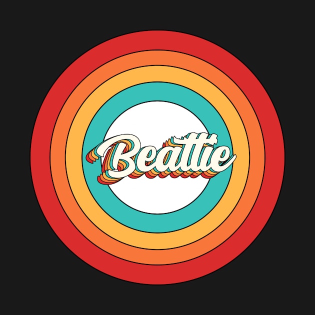 Beattie Name Shirt Vintage Beattie Circle by Nikkyta