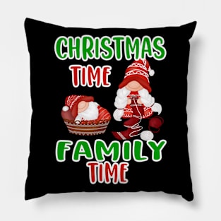 Christmas time Family time,Christmas family design Pillow