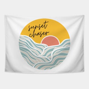 Sunset chaser Tapestry