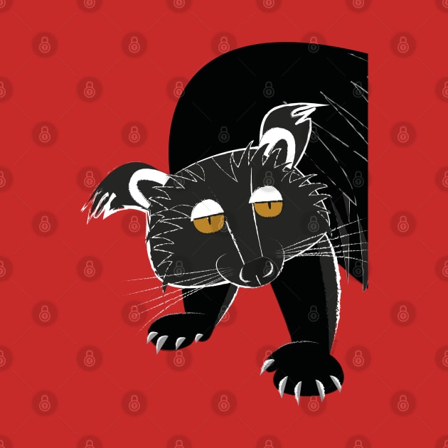 Black  bear cat #2 by belettelepink