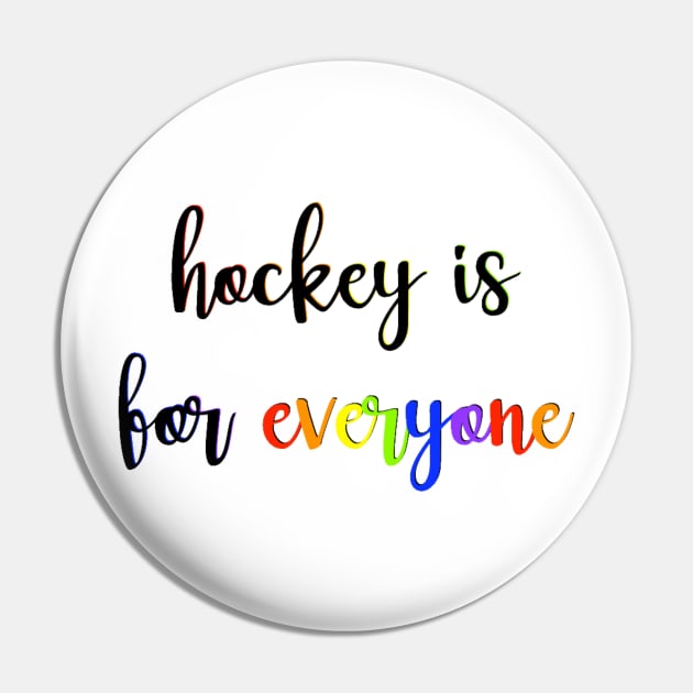 hockey is for everyone Pin by cartershart