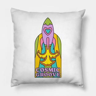Cosmic Groove Pillow
