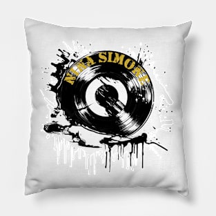 Splash Vinyl - Nina Simone Pillow