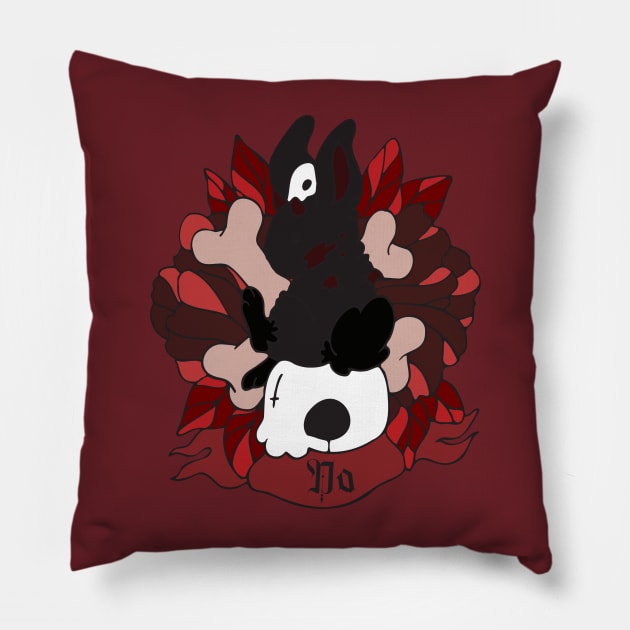 No Bun Pillow by The Craft Coven
