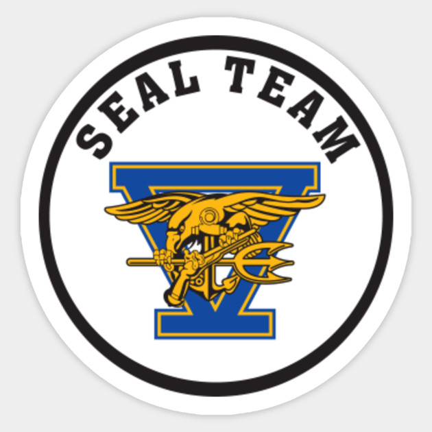 Us Navy Seal Team 5 Navy Seal Sticker Teepublic