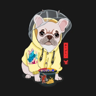 Frenchie Noodle Love T-Shirt