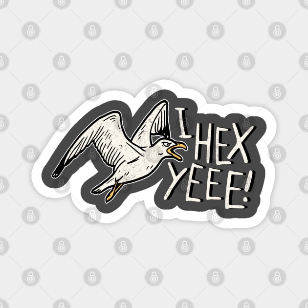 I hex yeee! Magnet by NinthStreetShirts