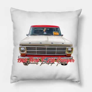 1968 Ford F250 Camper Special Pickup Truck Pillow