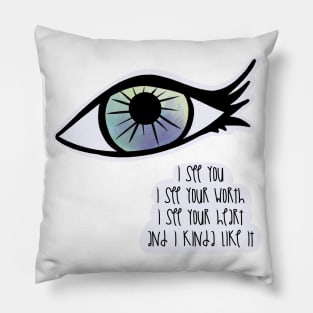 I See You / Care Pillow