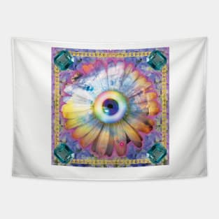 all seeing cosmic eye Tapestry