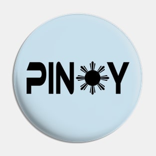 Pin*y Third Culture Series (Black) Pin