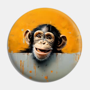 Cheeky Chimp Pin