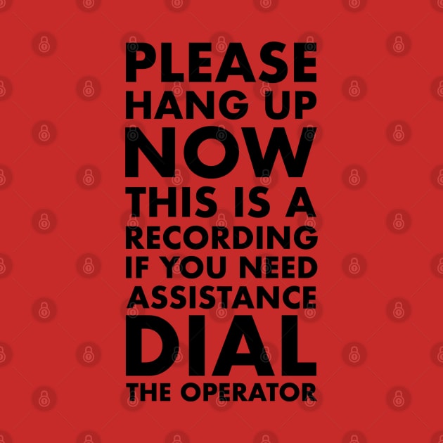 Please Hang Up by theofficialdb