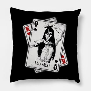 Retro Flo Milli Card Style Pillow