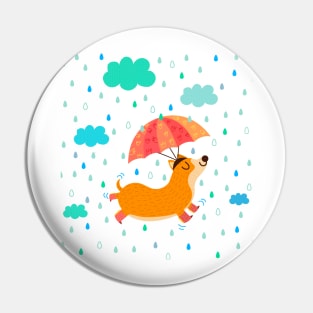 Dancing in the rain Pin