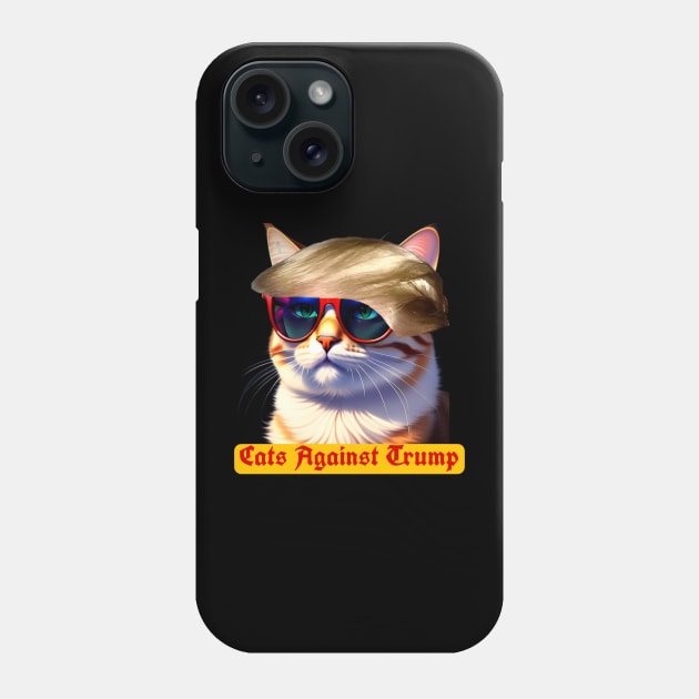 Cats Against Trump Phone Case by r.abdulazis