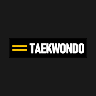 2nd Dan Taekwondo 2 gold bars T-Shirt