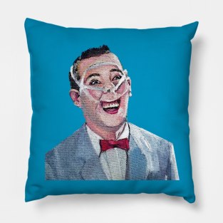 Pee Wee Happy Face Pillow