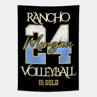 Morgan #24 Rancho VB (15 Gold) - Black Tapestry
