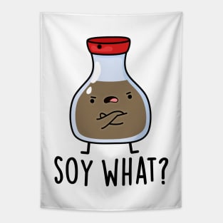 Soy What Funny Soy Sauce Pun Tapestry