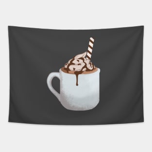 Cute Lovely Cocoa Mug Tapestry