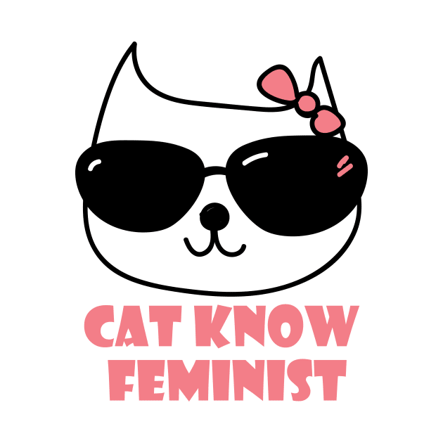 Cat Know Feminist by Estegmam