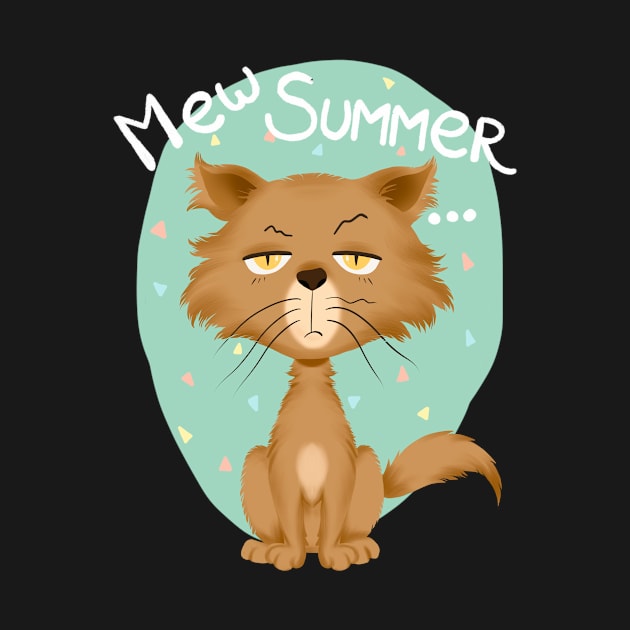 Summer Cat Style by Hameo Art