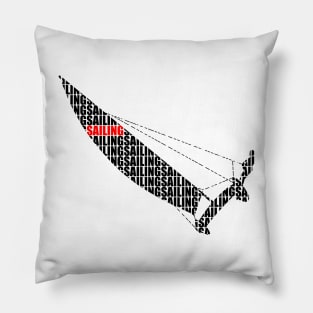 Catamaran sailing Pillow