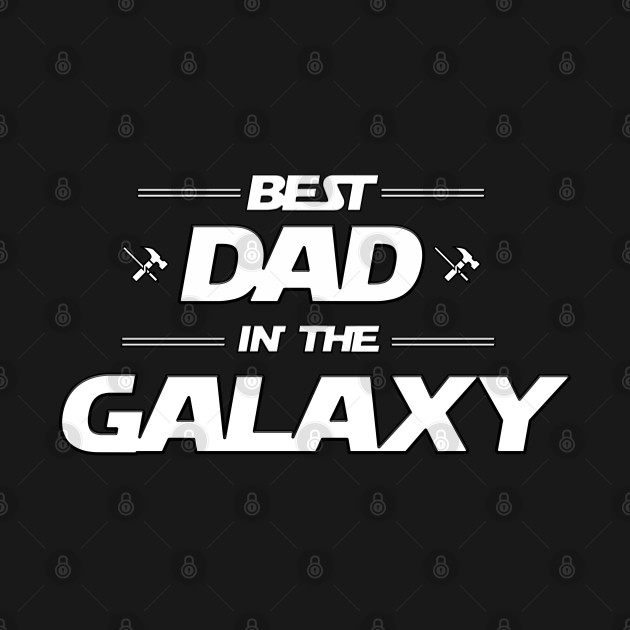 Discover Galaxy DAD - Dad - T-Shirt