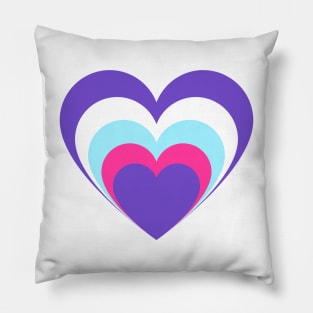 Multi heart in heart Pillow