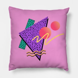 Memphis Pattern 3 / 80s Retro Pillow