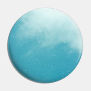 Cool Clouds and Blue Sky View Pin