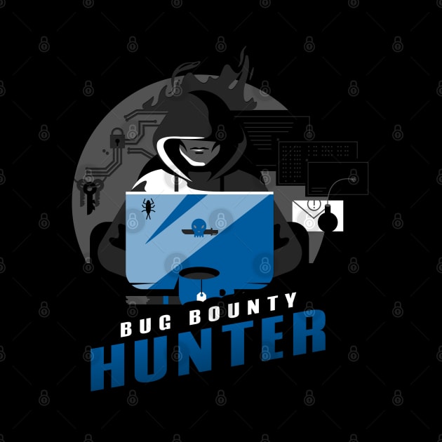 Bug Bounty Hunter | Hacker Design by leo-jess