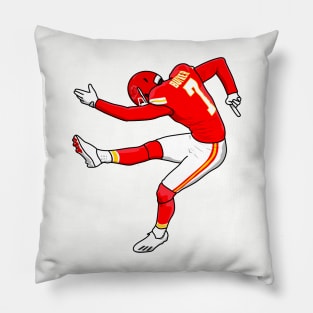 butker the football kicker Pillow