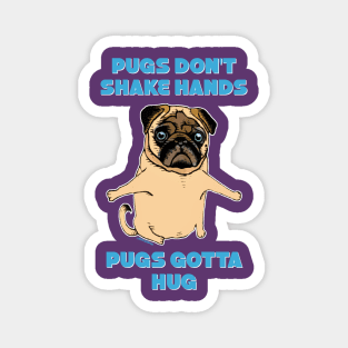 PugHug Magnet