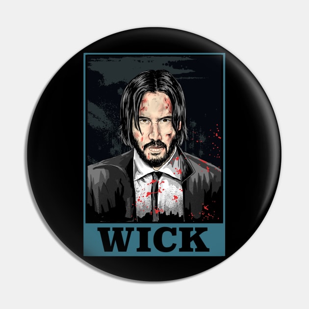 JOHN WICK fan art Pin by AMOS_STUDIO