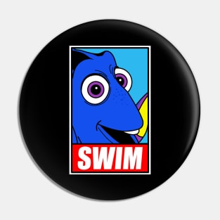 Cute Just Keep Swimming Movie Quote Fish Meme Pin