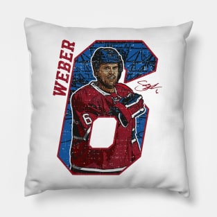 Shea Weber Montreal Offset Pillow