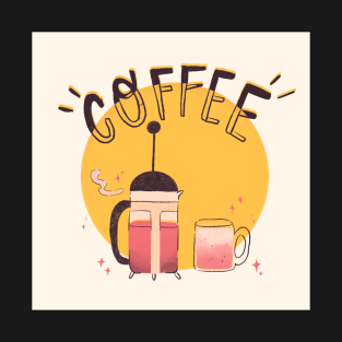 Coffee poster T-Shirt