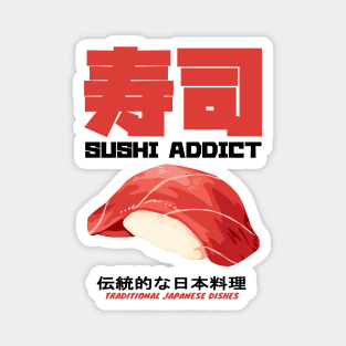 Maguro Sushi Traditional Japanese Dishes Magnet