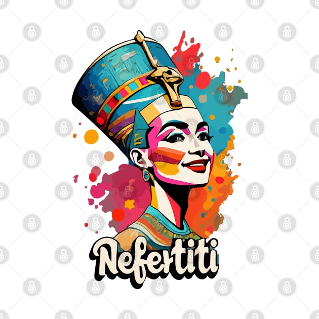Nefertiti's Hilarious Highness by CatCoconut-Art
