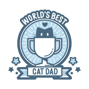 World's Best Cat Dad T-Shirt