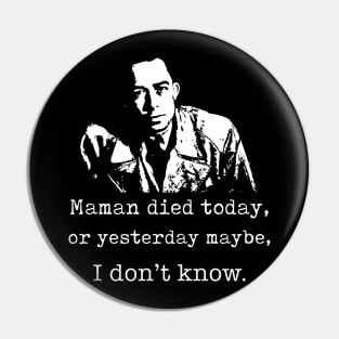 Albert Camus - The Stranger Pin